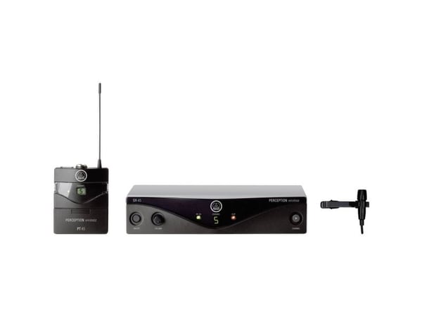 AKG trådlöst headsetmikrofonsset PW45P (PW45PSETM) trådlös