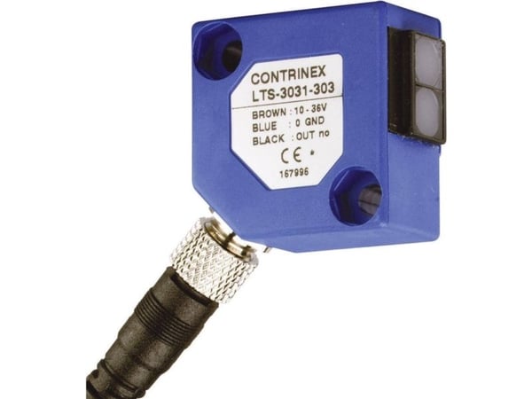 Contrinex Heijastusvaloanturi; LTS-3031-303 620 100 407 Valaistusjännite 10 - 36 V/DC 1 kpl 1 kpl