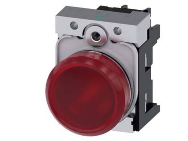 Siemens 3SU1153-6AA20-1AA0 Leuchtmelder 1 St., Röd, IP67, IP69K, 59 g, 100 mm, 50 mm, 30 mm