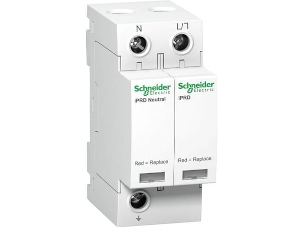 Schneider Electric iPRD8r, 1P + N, Valkoinen, CE, -25 - 60 °C, -40 - 85 °C, 5 - 95%