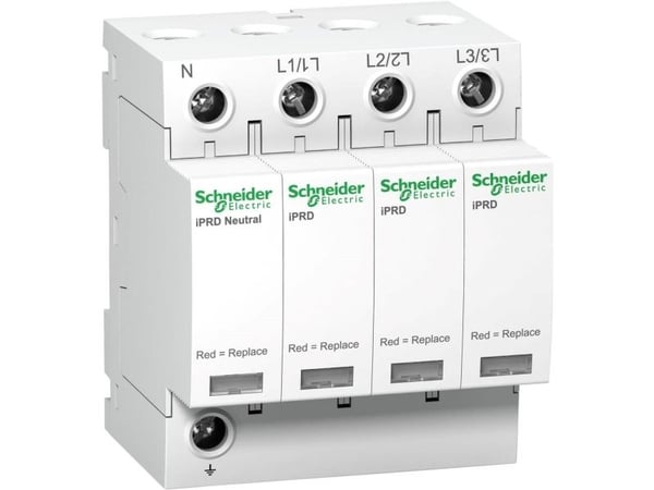 Schneider Electric iPRD65r, 3P + N, Valkoinen, CE, -25 - 60 °C, -40 - 85 °C, 5 - 95%