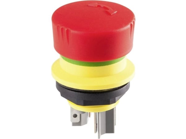Schlegel YVOOI Nødstopknap 250 V/AC 5 A 2 x brydekontakt, 1 x sluttekontakt IP65, IP67 1 stk 1 stk