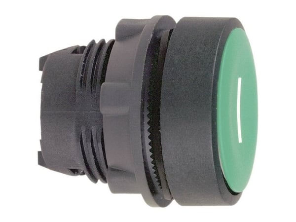 Schneider Electric ZB5AA334, Painikekytkin, Langallinen, Muovi, Vihreä, IP66, IP67, Ranska