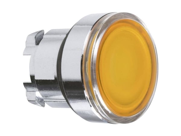 Schneider Electric ZB4, Nappi, Oranssi, Universal LED, IP66, IK06, Luokka I