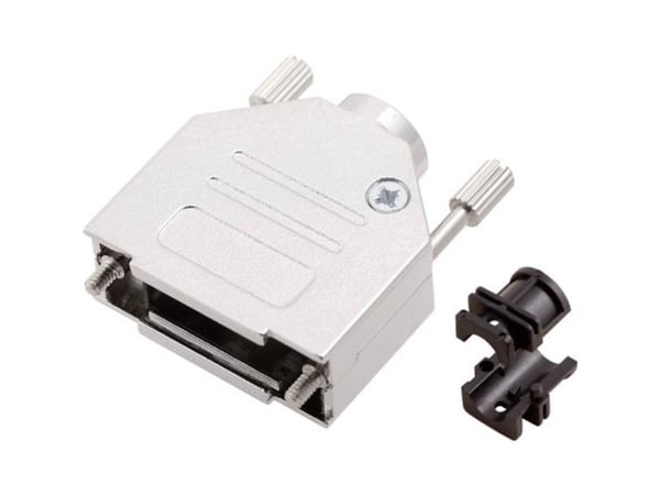 encitech DTZK15-K 6560-0105-02 D-SUB-kabinett Poltall: 15 helmetall 180° sølv 1 stk