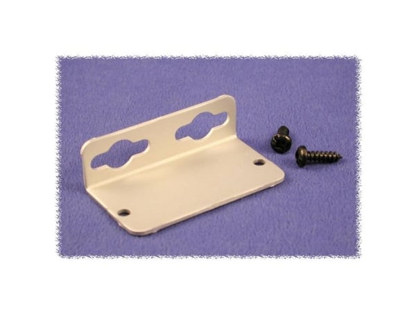 Hammond Electronics 1455PFBK Veggmontering Aluminium Sort 1 Paar