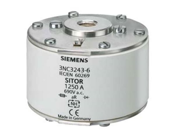 Siemens 3NC34386U Sikringsindsats Sikringsstørrelse = 3 800 A 1100 V 3 stk