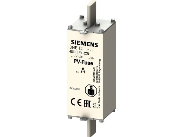Siemens 3NE1225-5E Valosähköinen sulake 200 A 2 kpl 2 kpl
