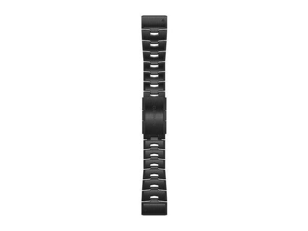 Garmin QuickFit - Klokkestropp for smart armbåndsur - karbongrå DLC - for fenix 6X Pro, Pro Solar, Sapphire; Tactix Delta, Delta - Solar Edition