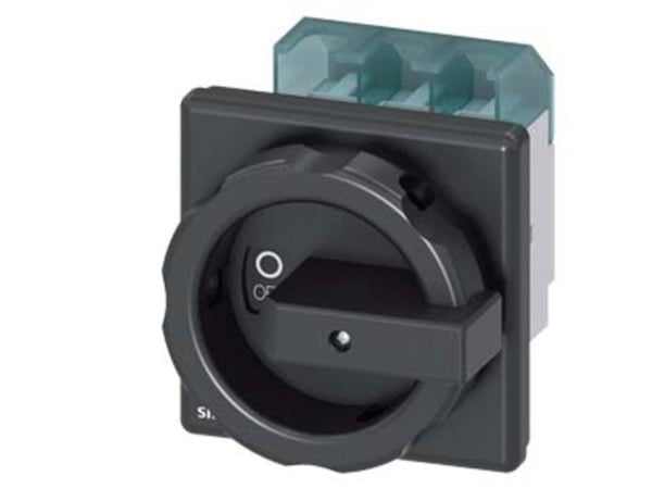 Siemens 3LD2504-0TK51, 3P, Sort, 690 V, 400 V, 6000 V, CSA, UL, VDE, EAC, CE, LRS