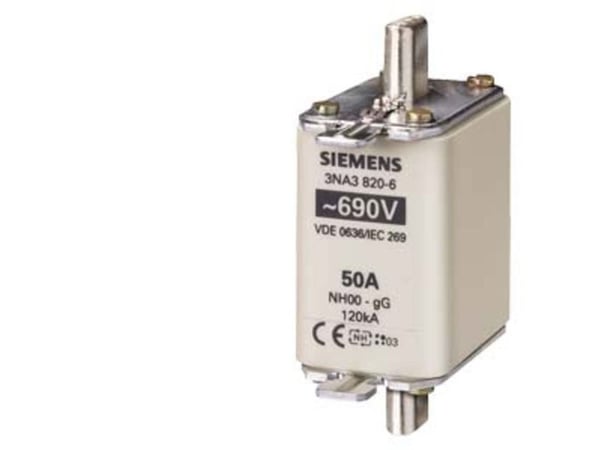 Siemens 3NA38176 Sikringsindsats Sikringsstørrelse = 0 40 A 690 V 3 stk