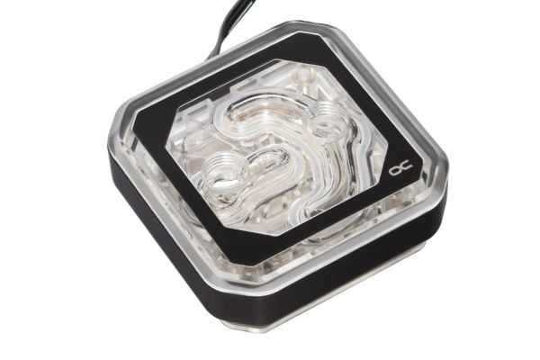 Alphacool Ice Block XPX Aurora CPU - akryyli musta digitaalinen RGB