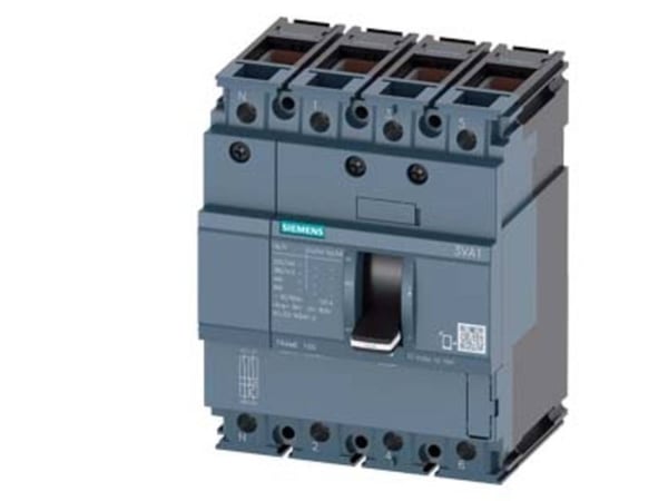 Siemens 3VA1080-3ED46-0AA0 Strömbrytare 1 st Inställningsområde (ström): 80 - 80 A Kopplingsspänning (max.): 690 V/AC (B x H x D) 101,6 x 130 x 70 mm