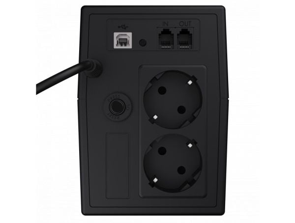 Green Cell Micropower 800VA - UPS - AC 220/230/240 V - 480 watt - 800 VA - 9 Ah - USB - utgangskontakter: 2