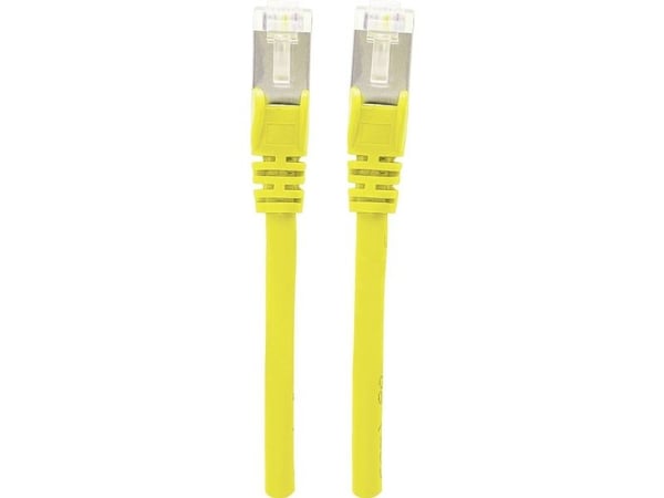 Intellinet Cat6A, SFTP, 20m, 20 m, Cat6a, S/FTP (S-STP), RJ-45, RJ-45, Gult