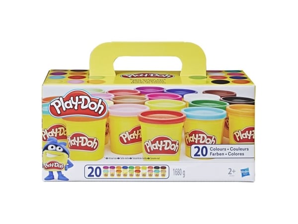 Play-Doh Super Color-paketti 20 kpl:n pakkaus