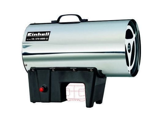 Einhell HGG 200 Niro Vario, Varmluftspistol, Rett håndgrep, Sort, Sølv, AC, 38 W, 220 - 240 V