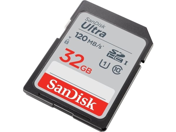 SanDisk Ultra - Flashminnekort - 32 GB - UHS-I U1 / Class10 - SDHC UHS-I