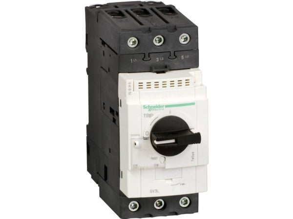 Schneider Electric GV3L50, Motorstartare, Svart, 50/60 hz, -20 - 60 ° C, -40 - 80%, 55 mm