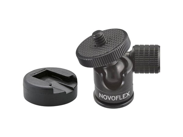 Novoflex M-NEIGER II, kaldskobeslag, svart, 1 kg, 1/4", 42 mm, 32 g