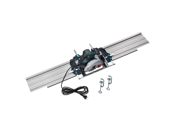 wolfcraft GmbH FKS 145, Føringsskinne, Aluminium, Svart, Blå, 1450 mm, 190 mm, 12 mm