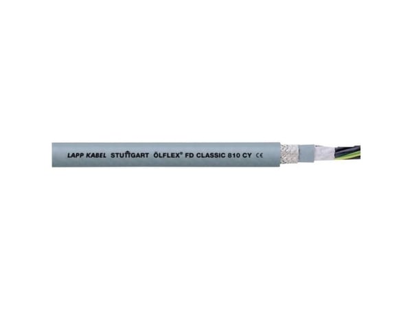 LAPP 26231-100 Släppkabel ÖLFLEX® FD CLASSIC 810 CY 3 G 1 mm² Grå 100 m