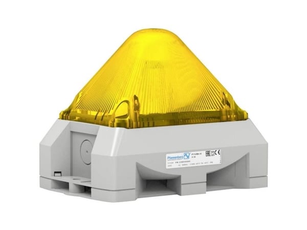 Pfannenberg Optis-akustinen signaalilähetin PY X-MA-10 10-57VDC YE RAL7035 Keltainen 24 V/DC 100 dB