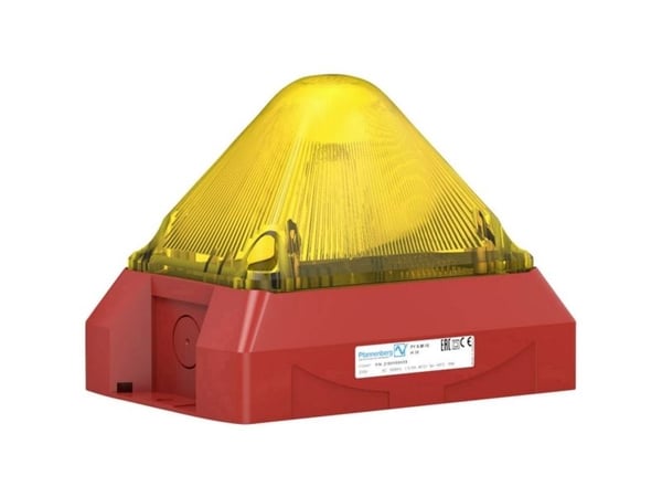 Pfannenberg Taskulamppu PY X-M-10 10-57V DC YE RAL3000 21551813000 Keltainen 24 V/DC