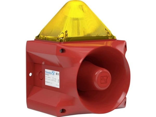 Pfannenberg Optis-akustinen signaaligeneraattori PA X 20-15 24 DC YE Keltainen 24 V/DC 120 dB