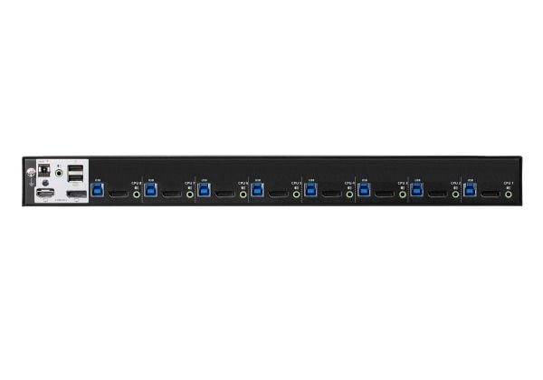 ATEN CS19208 - Omkopplare för tangentbord/video/mus/ljud/USB - 8 x KVM/ljud/USB - 1 lokal användare - skrivbordsmodell, rackmonterbar