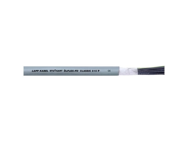 LAPP 26324-50 släpkedjekabel ÖLFLEX® CLASSIC FD 810 P 12 G 0.75 mm² grå 50 m