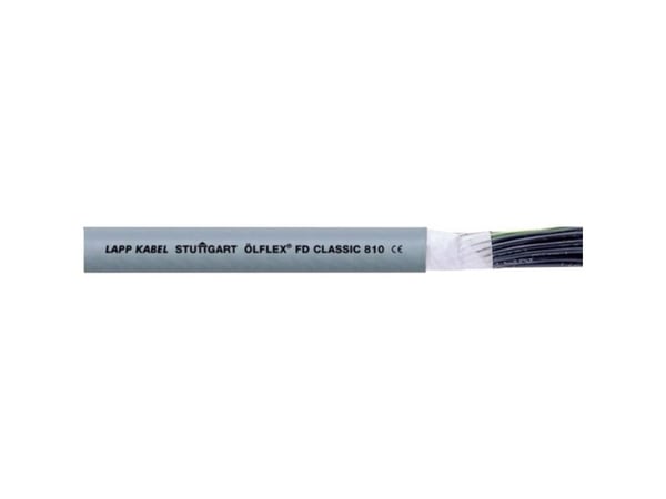 LAPP 26140-50 Släppkabel ÖLFLEX® FD CLASSIC 810 26 G 1 mm² Grå 50 m