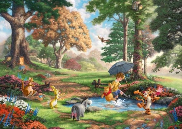 Schmidt Spiele Disney Winnie The Pooh, 1000 stykker, Tegneserier