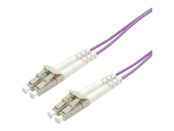 ROLINE FO Jumper Cable 50/125µm OM4, LC/LC, Low-Loss-Connector 2m, LC, LC