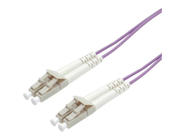 ROLINE FO Jumper Cable 50/125µm OM4, LC/LC, Low-Loss-Connector 5m, LC, LC