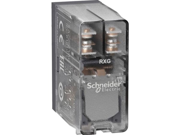 Schneider Electric RXG25BD, Läpinäkyvä, 24 V, IP40 CSA C22.2 No 14 IEC 61810-1 UL 508 EAC, 1250 VA, 5 A, 18 g