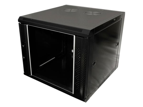 Verdi 26.99.0147, Veggmontert stativ, 6U, Sort, 48,3 cm (19"), Passiv, 570 mm