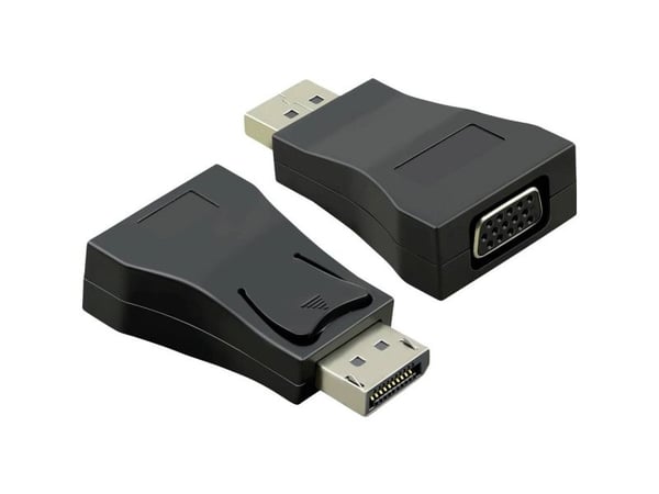 Value 12.99.3156, DisplayPort, VGA, Musta