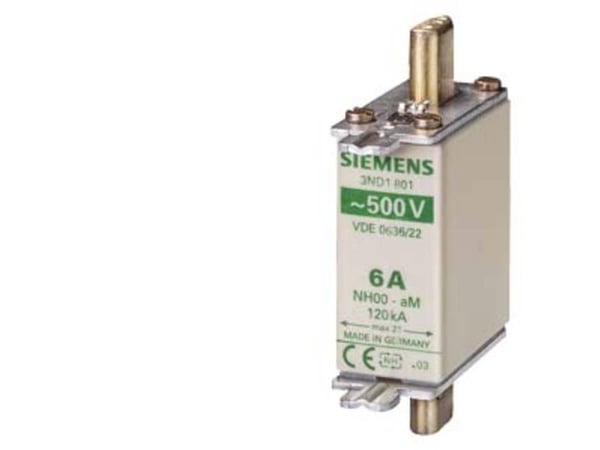 Siemens 3ND1820 Sikringsindsats Sikringsstørrelse = 0 50 A 500 V 3 stk