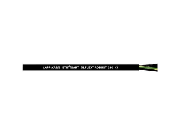 LAPP ÖLFLEX® ROBUST 210 Styrkabel 4 G 0,50 mm² Svart 21883-500 500 m