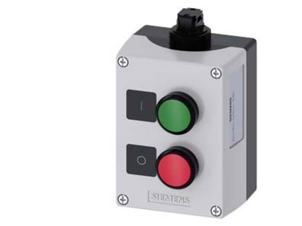 Siemens 3SU1802-0AB10-4HB1 Skåp IP66, IP67, IP69/IP69K 1 stk