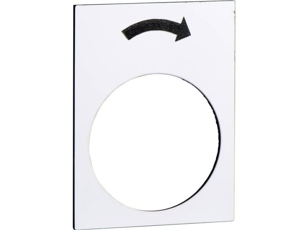 Schneider Electric ZB2BY4919, Vit, 30 mm, 40 mm, 1 styck, Tjeckien