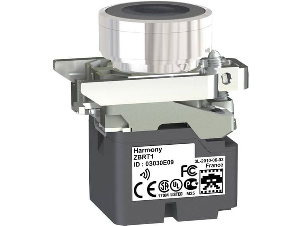 Schneider Electric ZB4RTA2 tryckknapp (front) IP66, (baksida) IP30 (1 st.)