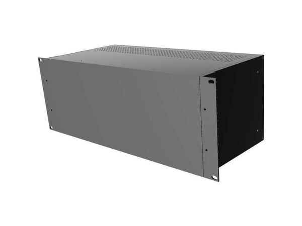 Hammond Electronics RM4U1908VBK 19 tuuman 19 tuuman teollisuuskaappi 4 U musta