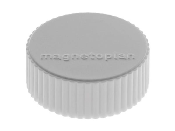 Magnetoplan Discofix Magnum, Whiteboard-magnet, Grå, 2 kg, 34 mm, 13 mm, 34 mm