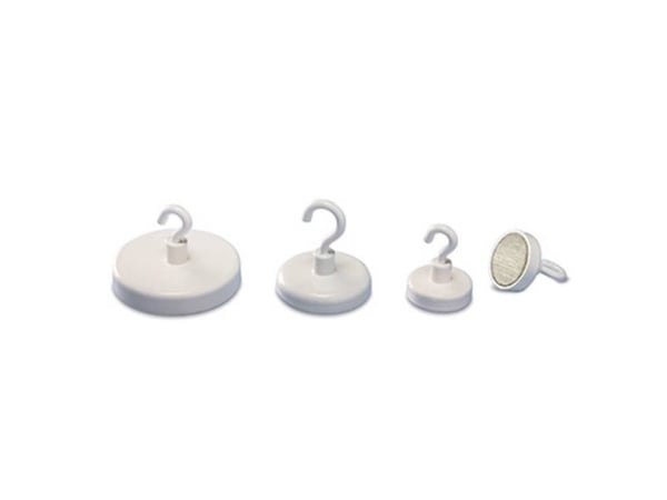 Magnetoplan 52636, inomhus, Universalkrok, Vit, Magnet, 8 kg, 3,6 cm