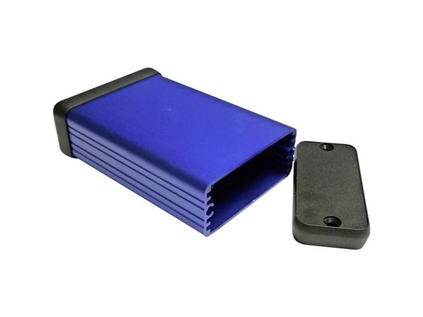 Hammond Electronics 1455C802BU universal-kabinett 80 x 54 x 23 mm aluminium blå (eloksert) 1 stk