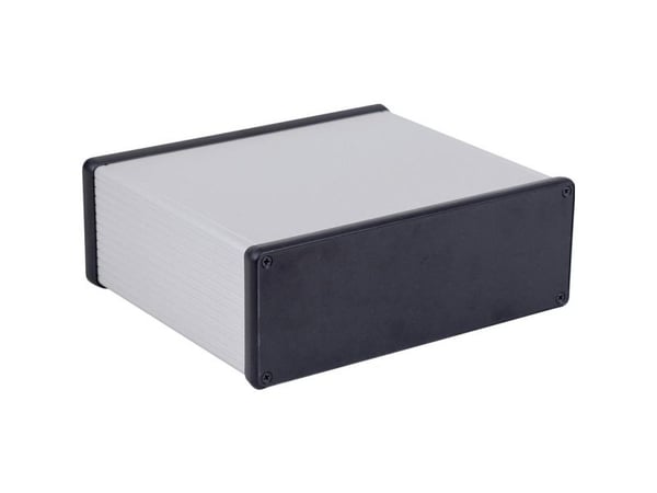 Hammond Electronics 1455U1602 universal-kabinett 160 x 191 x 66 mm aluminium, ekstrudert aluminium (anodisert), 1 stk