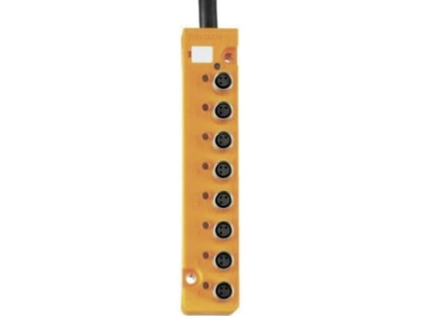Lumberg Automation aktuator-/sensorfördelningsbox, M8 mini sensorsfördelningsbox (8-port)