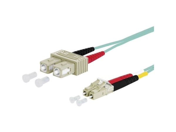 METZ CONNECT 151J1EOJO20E, 2 m, OM3, 2x SC, 2x LC